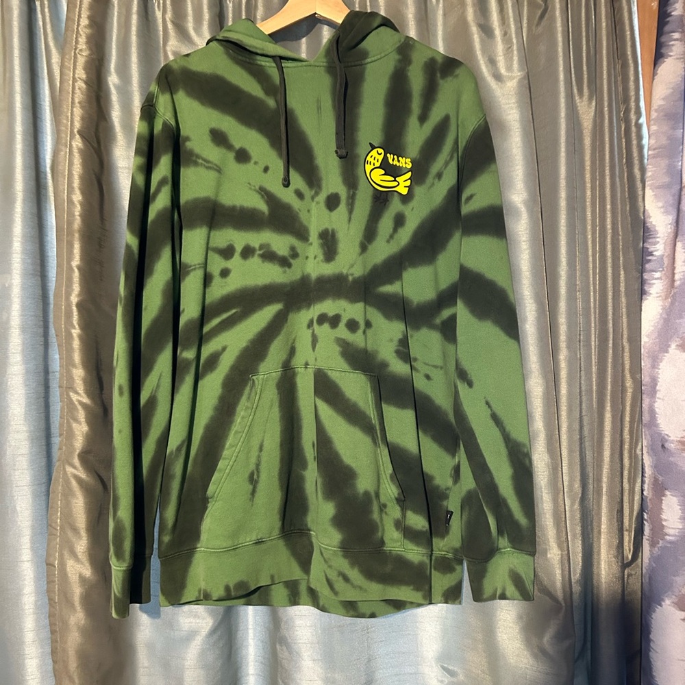 Vans Mint Green Hoodie with Logo Detail